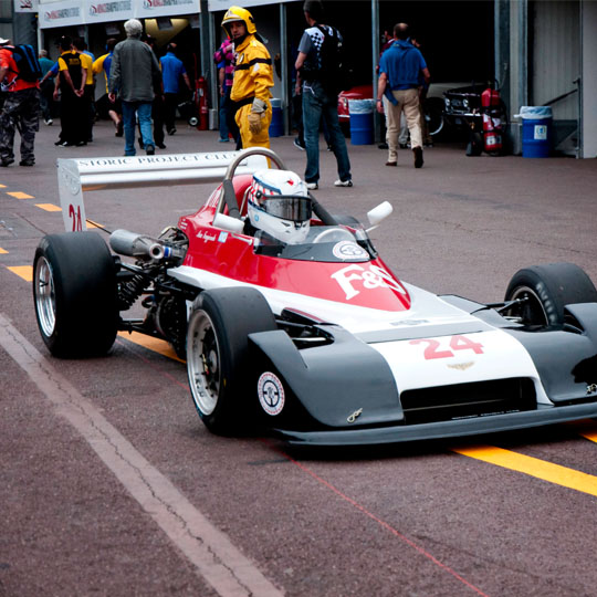 Course du Grand Prix Historique à Monaco