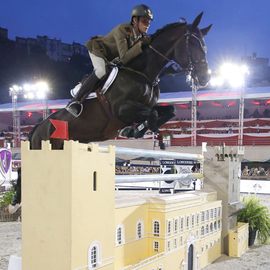 Equestrian obstacle course in Monaco