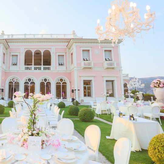 Organization of a country wedding in Monaco