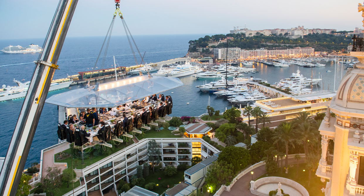 A Magical Dining Adventure Among the Skies of Monte-Carlo